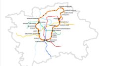 navrhovaná okružní trasa pražského metra