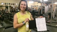 Eva Samková a její tréninkový plán z rakouské posilovny