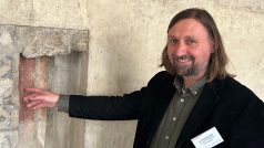 Jan Vojtěchovský z Fakulty restaurování Univerzity Pardubice