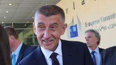 Premiér Andrej Babiš po jednání v Bruselu