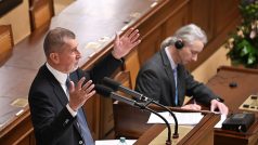 Šéf ANO Andrej Babiš zmiňuje slova koaličních poslanců, kteří připomínají, že také ANO bylo dříve pro korespondenční volbu