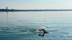 První hodina plavání šla dobře, moře bylo klidné. Čím více se blížila Alcatrazu, tím náročnější úsilí musela Lucie vynakládat
