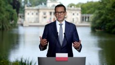 Současný premiér Mateusz Morawiecki (PiS)