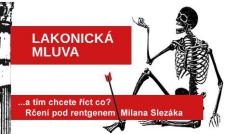 Rčení pod rentgenem Milana Slezáka: Lakonická mluva.