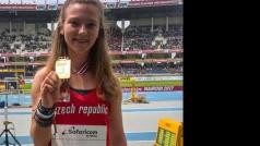 Barbora Malíková se zlatou medailí v keňském Nairobi