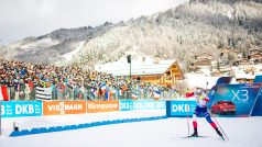 Nejlepší českou závodnicí při sprintu na Světovém poháru biatlonistek ve Francii byla na 19. místě Lucie Charvátová