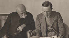 Tomáš Garrigue Masaryk a Karel Čapek