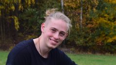 Finalista soutěže Středoškolák roku Matěj Šicner
