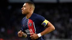 Kylian Mbappé během utkání PSG proti Clermontu