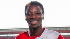 Ibrahim Traoré v dresu Slavie