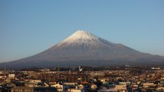 Ikonická japonská hora Fuji