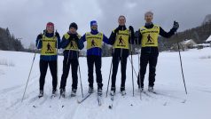 My to dáme. Vedoucí projektu Sport bez limitů  Filip Hruša uprostřed.