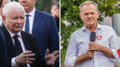 Duel odvěkých rivalů: Jarosława Kaczyńského a Donalda Tuska