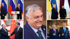Mírová tour maďarského premiéra. Od začátku července má za sebou jednání s Volodymyrem Zelenskym, Vladimirem Putinem, Si Ťin-pchingem a Donaldem Trumpem