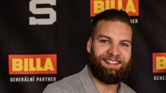 Adam Polášek (vlevo) se sportovním manažerem Jaroslavem Hlinkou