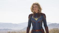 Brie Larsonová ve filmu Captain Marvel