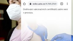 Ověřit si certifikát po druhé dávce vakcíny proti koronaviru není zatím možné, sdělilo ministerstvo