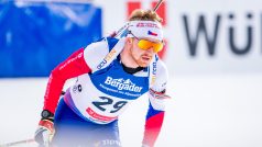 Český biatlonista Vítězslav Hornig
