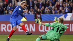 Antoine Griezmann v kvalifikace o mistrovství světa v Rusku