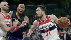 Tomáš Satoranský v dresu Washington Wizards