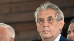 Prezident Miloš Zeman (vpravo) a exprezident Václav Klaus na mezinárodním agrosalonu Země živitelka v Českých Budějovicích