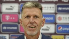 Jaroslav Šilhavý na tiskové konferenci při svém jmenování