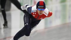Martina Sáblíková při mistrovství světa v německém Inzellu