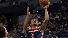 Basketbalista Washingtonu Wizards Bradley Beal zaznamenal v zápase NBA na palubovce Minnesoty 36 bodů, 10 doskoků a devět asistencí