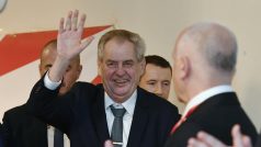 Prezident Miloš Zeman se zúčastnil sjezdu SPOZ
