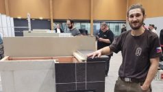 Mladý kamnář Pavel Knop na mistrovství Evropy obsadil třetí místo