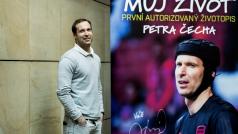 Petr Čech při křtu své autobiografie