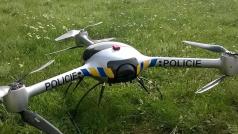 Policejní dron. Ilustrační foto.