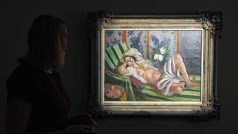 Obraz Odalisque couchée aux magnolias (Odaliska s magnóliemi) od Henriho Matisse