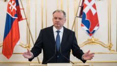 Slovenský prezident Andrej Kiska na snímku z března 2018.