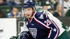 Kryštof Hrabík v dresu Tri-City Americans