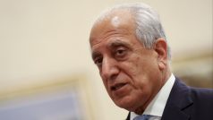 Zvláštní americký mírový vyjednavač při jednáních s afghánským radikálním hnutím Tálibán Zalmay Khalilzad.