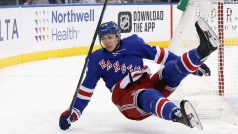 Hokejový obránce Libor Hájek z New York Rangers