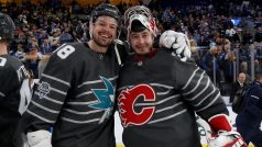 Tomáš Hertl a David Rittich