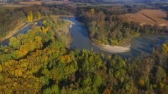 Chráněné meandry na česko-polském pohraničí u města Bohumín