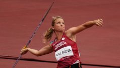 Irena Gillarová během olympiády v Tokiu