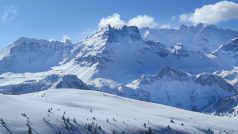 Marmolada je nejvyšší hora Dolomit, které jsou součástí Alp