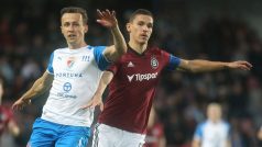 Daniel Tetour (vlevo) a David Pavelka