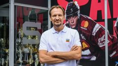 Kouč hokejové Sparty Pavel Gross