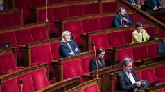 Marine Le Penová ve francouzském parlamentu