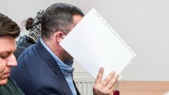 Radek Šampalík u soudu dne 15. června 2023