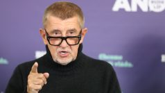 Předseda hnutí ANO Andrej Babiš