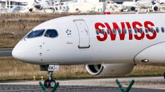 Airbus A220 společnosti Swiss