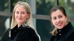 Aneta Tejralová a Denisa Křížová