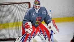 Český brankář Karel Vejmelka