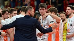 Volejbalisté Karlovarska po prohře čtvrtém zápas finále volejbalové extraligy
